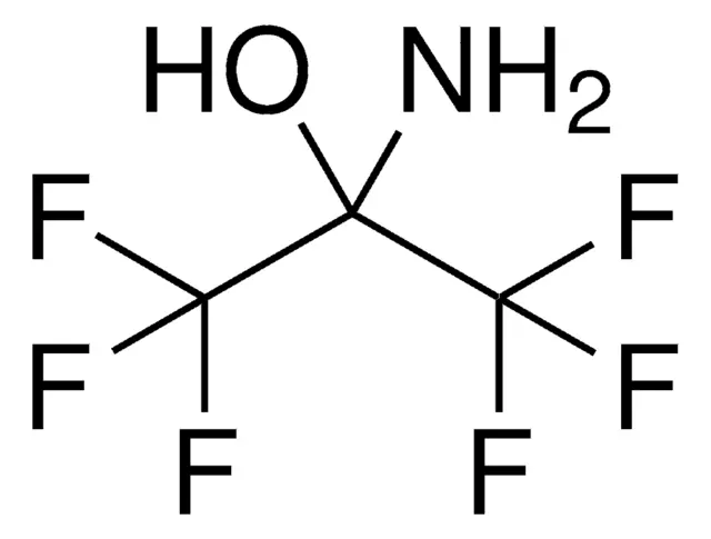 2-Aminohexafluoropropan-2-ol structure, CAS 31253-34-6