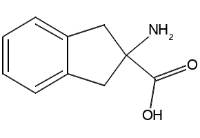 2-Aminoindane structure, CAS 2975-41-9