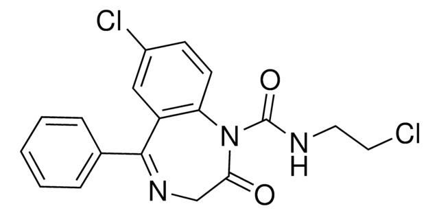 2-Aminomethyl-7-chloro-2,3-dihydro-5-(2-fluorophenyl)-1H-1,4-benzodiazepine dimaleate structure, CAS 59469-29-3