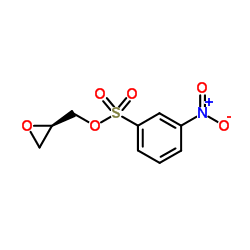 (R)-Glycidyl nosylate structure, CAS 115314-17-5