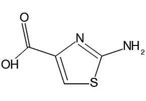 2-Aminothiazole-4-carboxylic acid structure, CAS 40283-41-8
