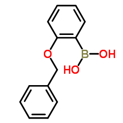 2-Benzyloxybenzeneboronic acid structure, CAS 190661-29-1