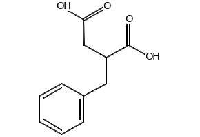 2-Benzylsuccinic acid structure, CAS 884-33-3
