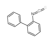 2-Biphenyl isothiocyanate structure, CAS 19394-61-7