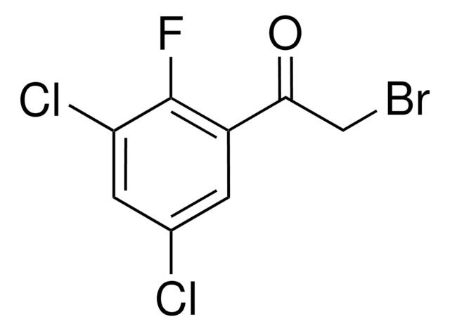 2-Bromo-1-(3,5-dichloro-2-methoxyphenyl)ethanone structure, CAS 683274-78-4