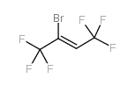 2-Bromo-1,1,1,4,4,4-hexafluoro-2-butene structure, CAS 400-41-9
