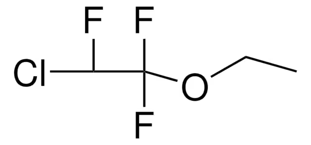 2-Bromo-1,1,2-trifluoroethyl ethyl ether structure, CAS 380-78-9