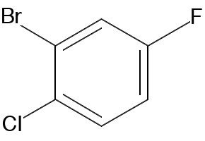 2-Bromo-1-chloro-4-fluorobenzene structure, CAS 201849-15-2