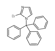 2-Bromo-1-trityl-1H-imidazole structure, CAS 67478-47-1
