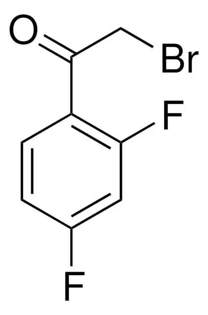 2-Bromo-2',4'-difluoroacetophenone structure, CAS 102429-07-2