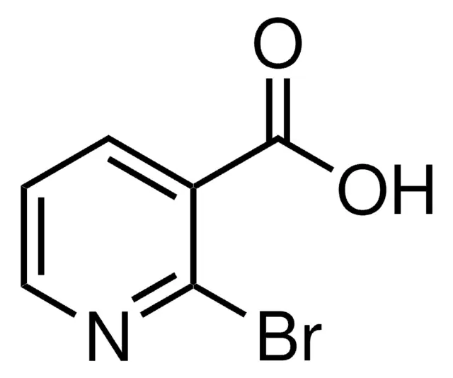 2-Bromo-3-pyridinecarboxylic acid structure, CAS 35905-85-2