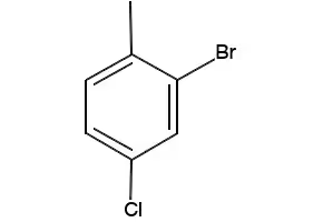 2-Bromo-4-chlorotoluene structure, CAS 27139-97-5