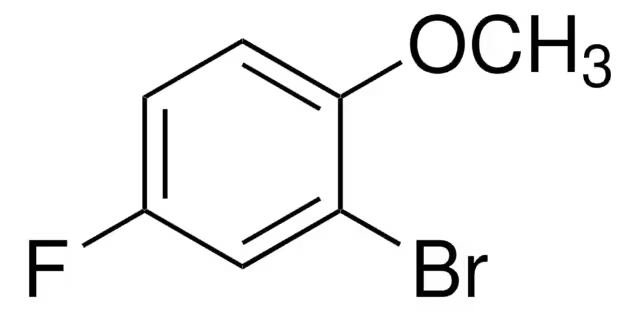 2-Bromo-4-fluoroanisole structure, CAS 452-08-4