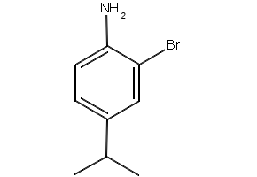 2-Bromo-4-isopropylaniline structure, CAS 51605-97-1