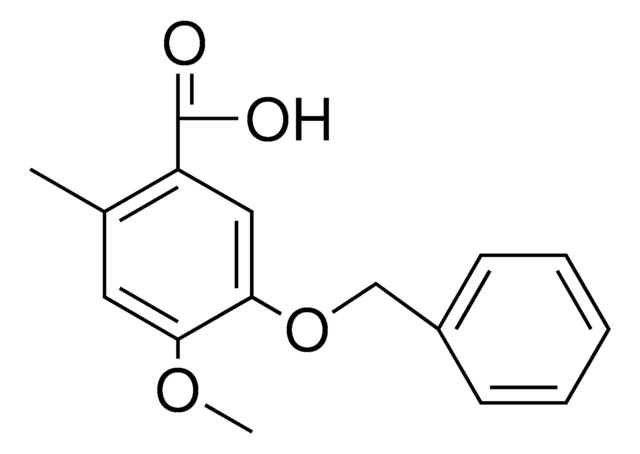 2-Bromo-4-methoxy-5-(benzyloxy)benzoic acid structure, CAS 24958-42-7