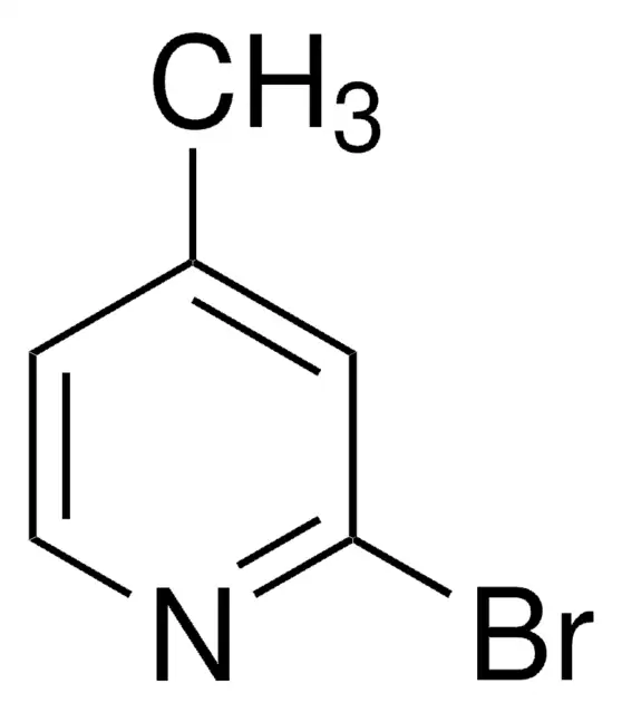 2-Bromo-4-methylpyridine structure, CAS 4926-28-7