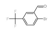 2-Bromo-5-(trifluoromethyl)benzaldehyde structure, CAS 875664-28-1