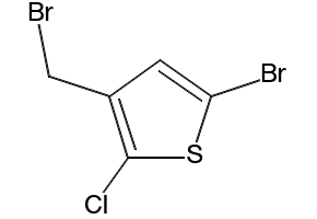 2-Bromo-5-chlorothiophene structure, CAS 2873-18-9
