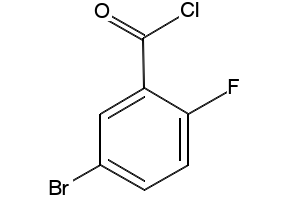 2-Bromo-5-fluorobenzoyl chloride structure, CAS 111771-13-2