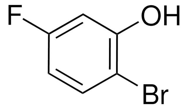 2-Bromo-5-fluorophenol structure, CAS 147460-41-1