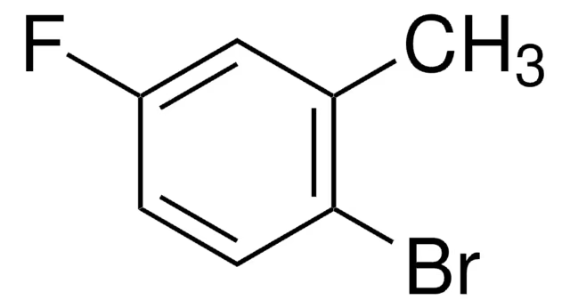 2-Bromo-5-fluorotoluene structure, CAS 452-63-1