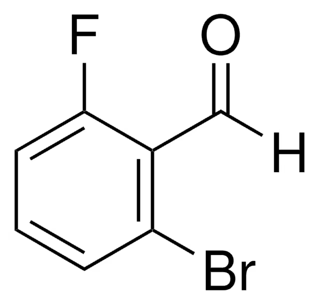 2-Bromo-6-fluorobenzaldehyde structure, CAS 360575-28-6