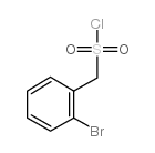 2-Bromobenzylsulfonyl chloride structure, CAS 24974-74-1