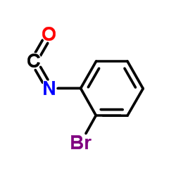 2-Bromophenyl isocyanate structure, CAS 1592-00-3