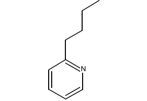 2-Butylpyridine structure, CAS 5058-19-5