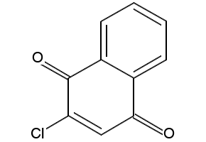 2-Chloro-1,4-naphthalenedione structure, CAS 1010-60-2