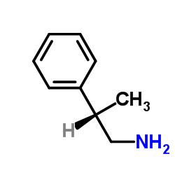 (S)-(-)-beta-Methylphenethylamine structure, CAS 17596-79-1