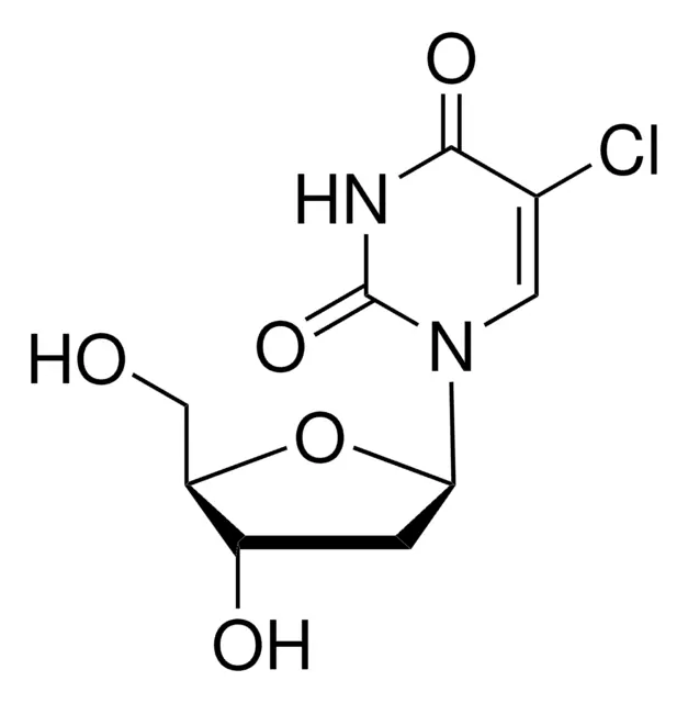2'-Chloro-2'-deoxyuridine structure, CAS 4753-04-2