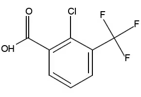 2-Chloro-3-(trifluoromethyl)benzoic acid structure, CAS 39226-97-6