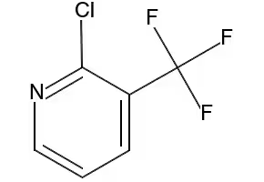 2-Chloro-3-(trifluoromethyl)pyridine structure, CAS 65753-47-1