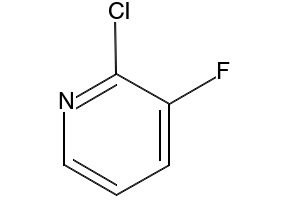 2-Chloro-3-fluoropyridine structure, CAS 17282-04-1