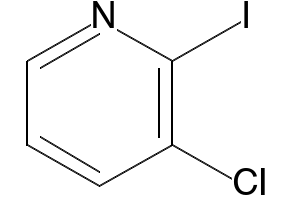 2-Chloro-3-iodopyridine structure, CAS 78607-36-0