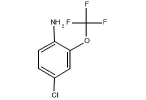 2-Chloro-4-(trifluoromethoxy)aniline structure, CAS 69695-61-0