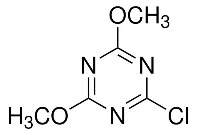 2-Chloro-4,6-dimethoxy-1,3,5-triazine structure, CAS 3140-73-6