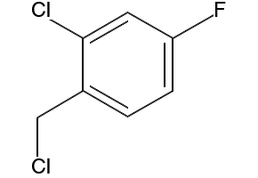 2-Chloro-4-fluorobenzyl chloride structure, CAS 93286-22-7