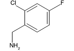 2-Chloro-4-fluorobenzylamine structure, CAS 15205-11-5