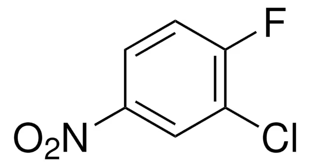 2-Chloro-4-fluoronitrobenzene structure, CAS 2106-50-5