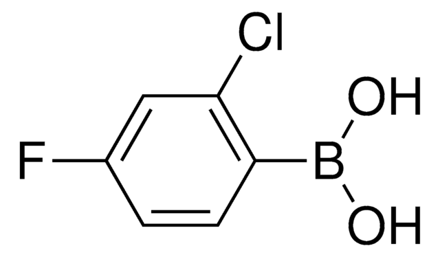 2-Chloro-4-fluorophenylboronic acid structure, CAS 313545-72-1