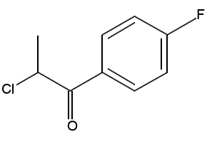 2-Chloro-4'-fluoropropiophenone structure, CAS 81112-09-6