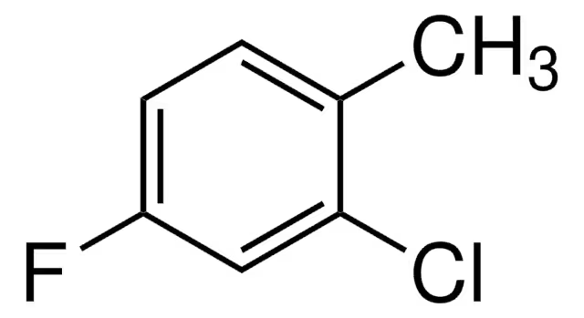 2-Chloro-4-fluorotoluene structure, CAS 452-73-3