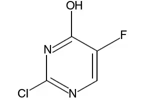 2-Chloro-4-hydroxy-5-fluoropyrimidine structure, CAS 155-12-4