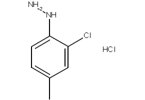 2-Chloro-4-methylphenylhydrazine hydrochloride structure, CAS 90631-70-2