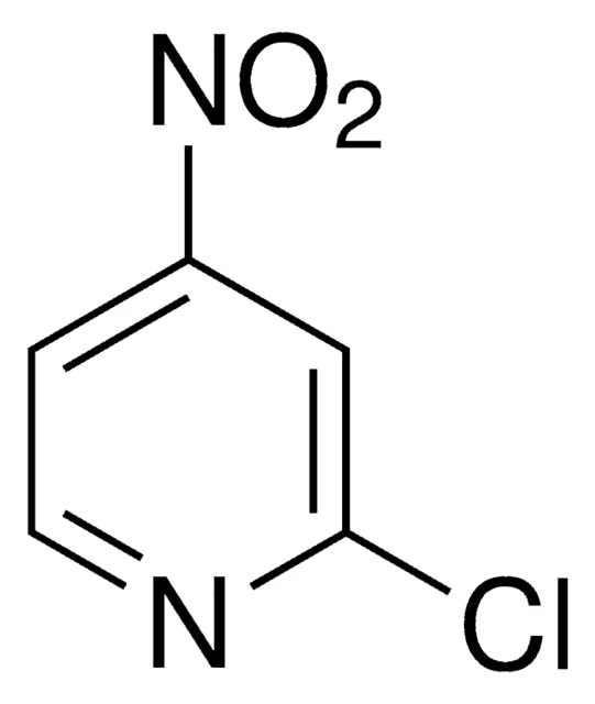 2-Chloro-4-nitropyridine structure, CAS 23056-36-2
