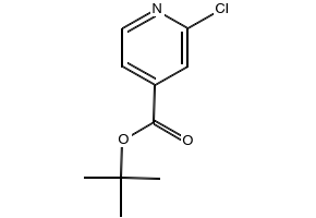 2-Chloro-4-pyridinecarboxylic acid 1,1-dimethylethyl ester structure, CAS 295349-62-1