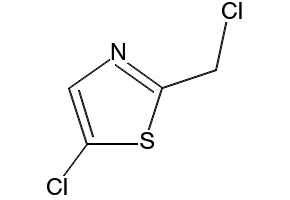 2-Chloro-5-(chloromethyl)thiazole structure, CAS 105827-91-6