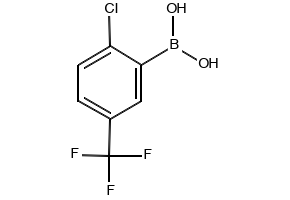 2-Chloro-5-(trifluoromethyl)benzeneboronic acid structure, CAS 182344-18-9